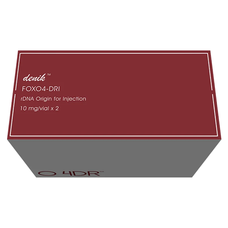 FOXO 4DR by Denik Pharm - box top with composition