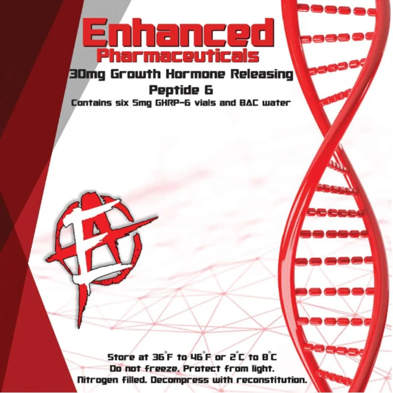 GHRP-6 by Enhanced Pharma - 5mg × 6 vials