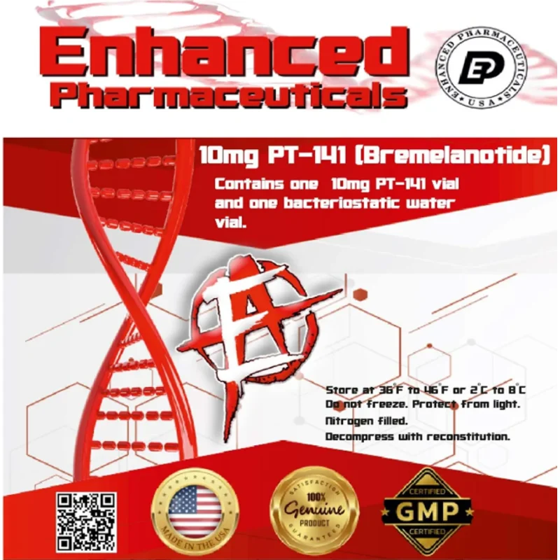 PT-141 by Enhanced Pharma - 10mg × 1 vial